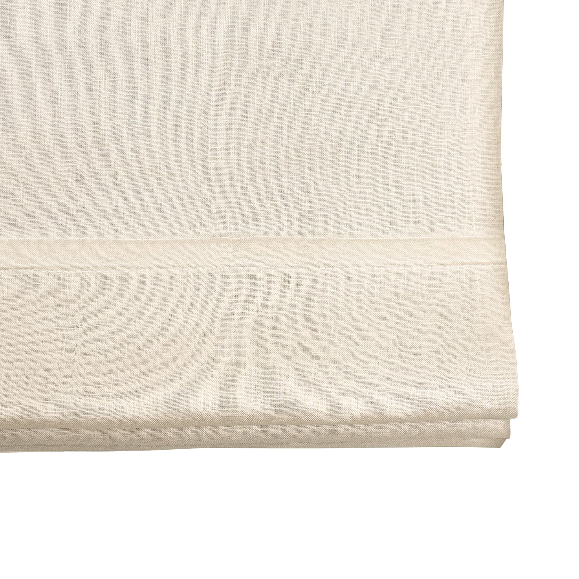 Belgian Flax Linen Roman Shades & Blinds - Image 3