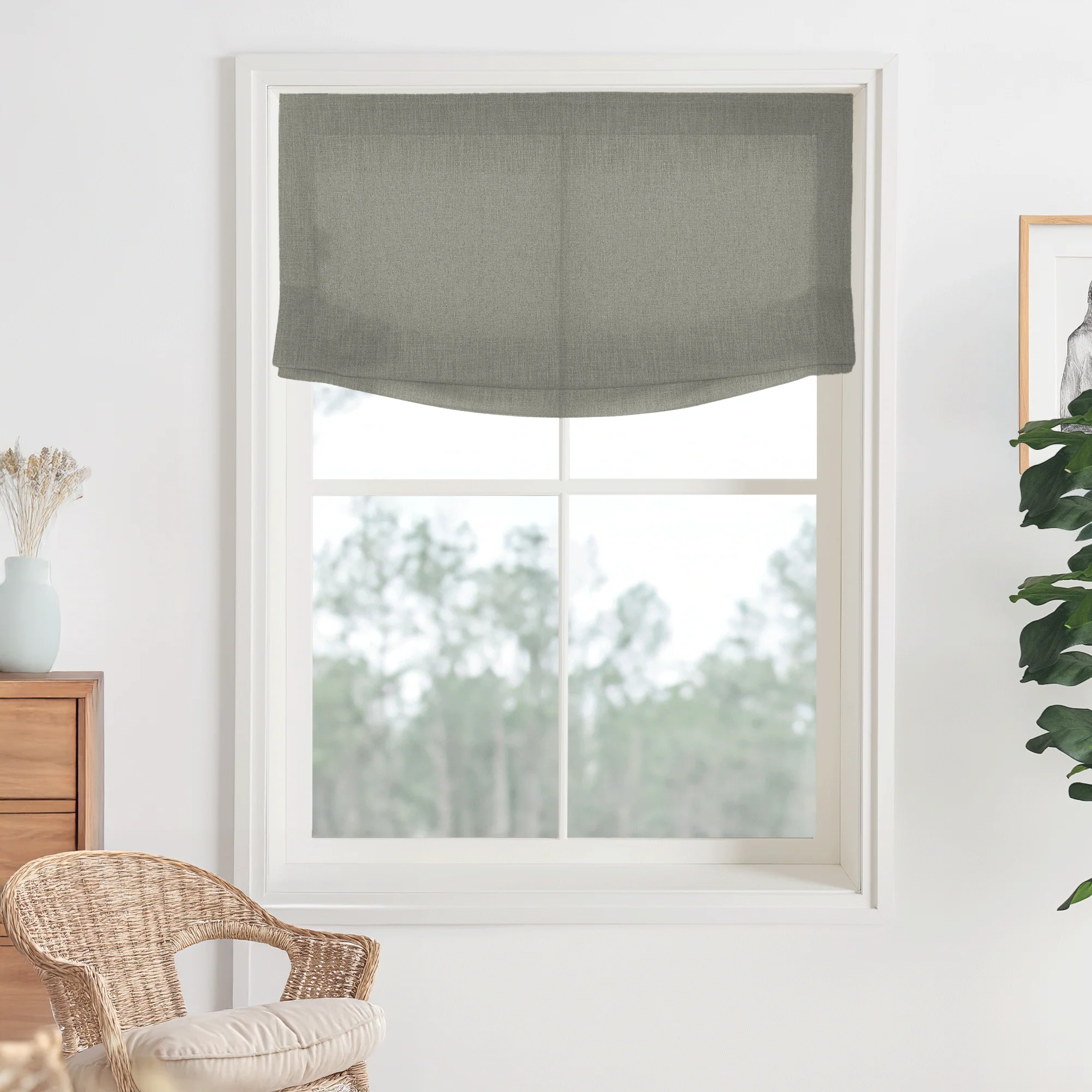 Bella Cotton Roman Shades & Blinds | Relaxed - Image 23