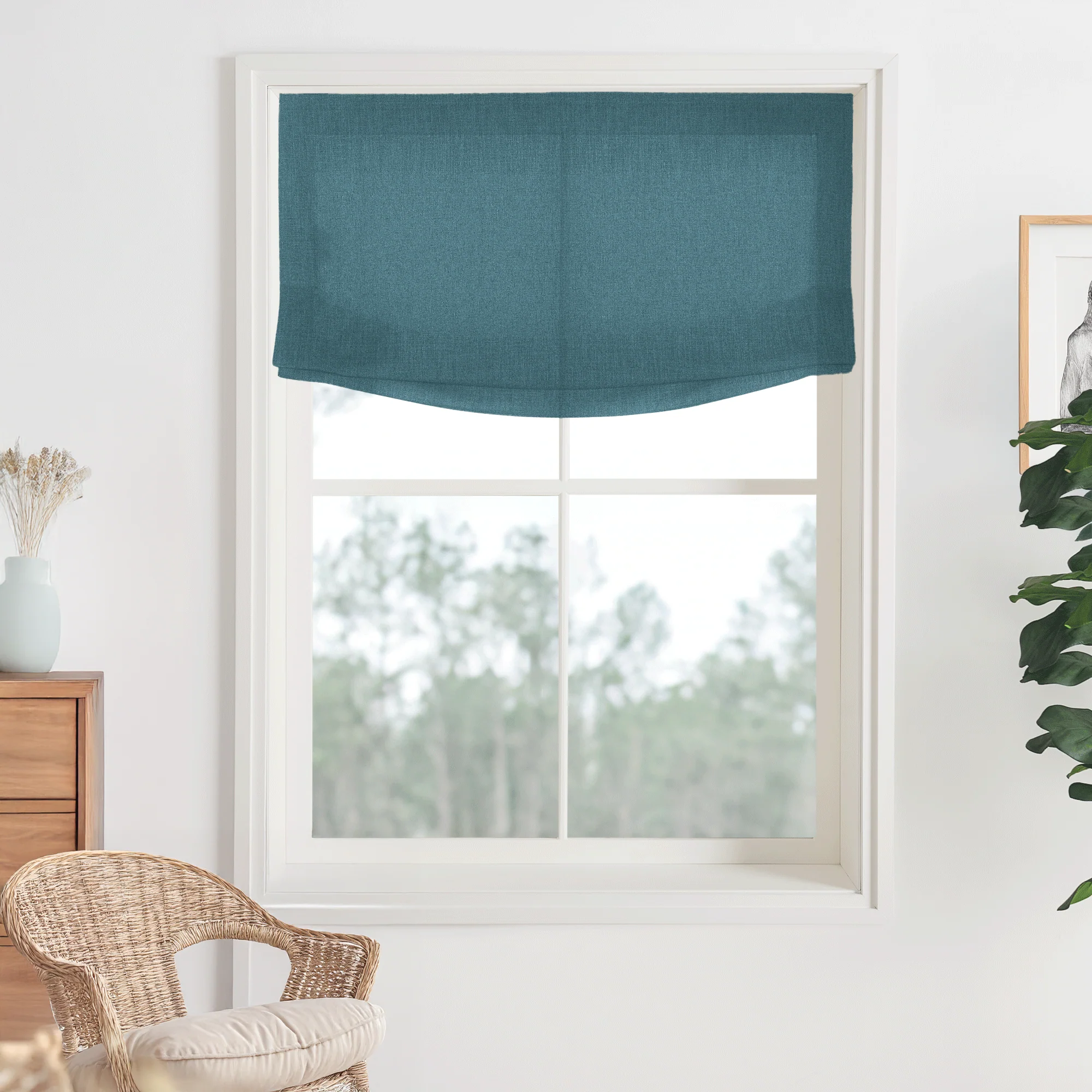 Bella Cotton Roman Shades & Blinds | Relaxed - Image 32