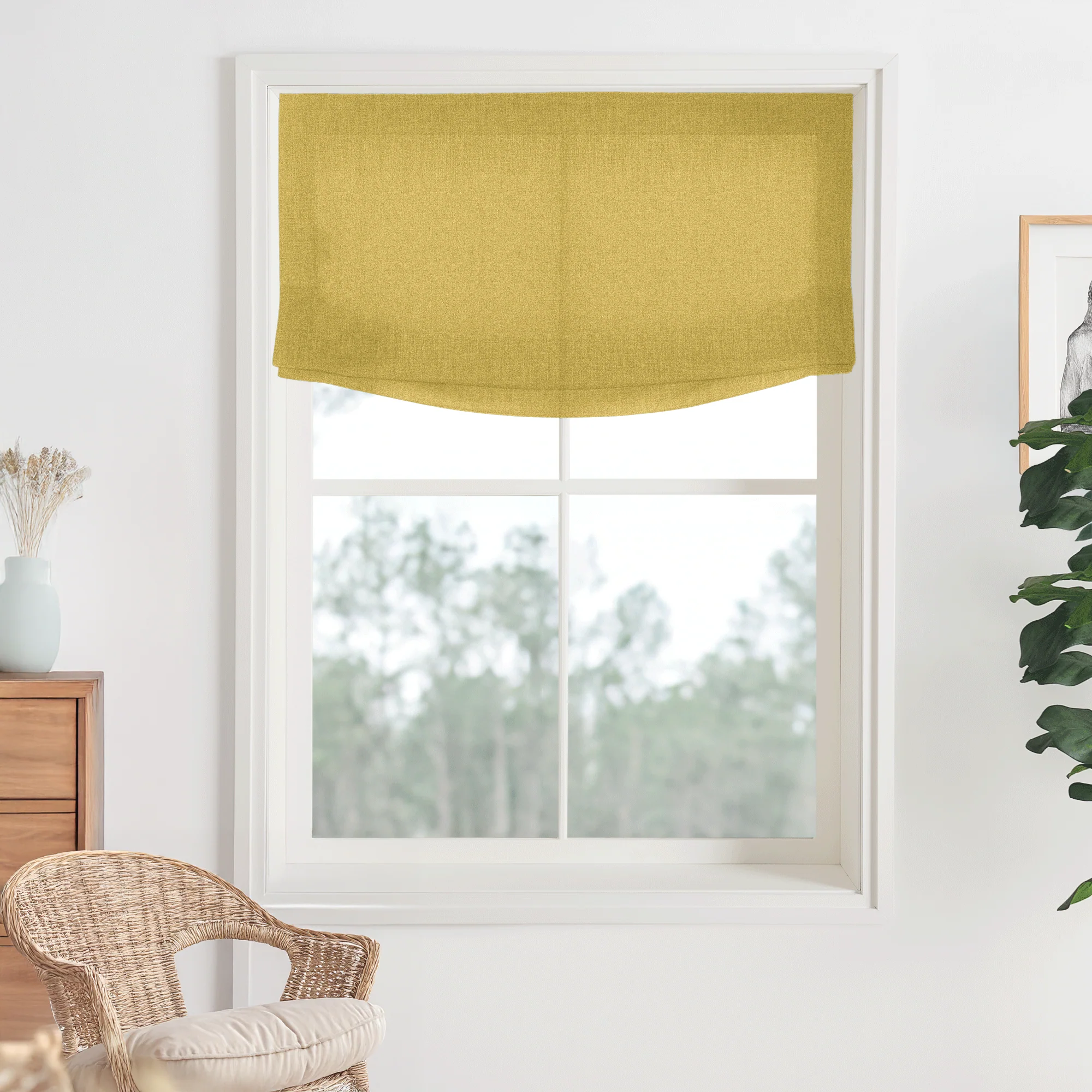Bella Cotton Roman Shades & Blinds | Relaxed - Image 37