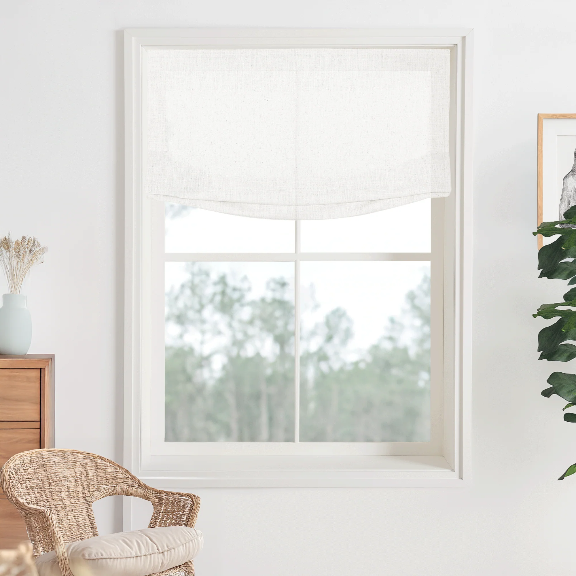 Bella Cotton Roman Shades & Blinds | Relaxed - Image 8