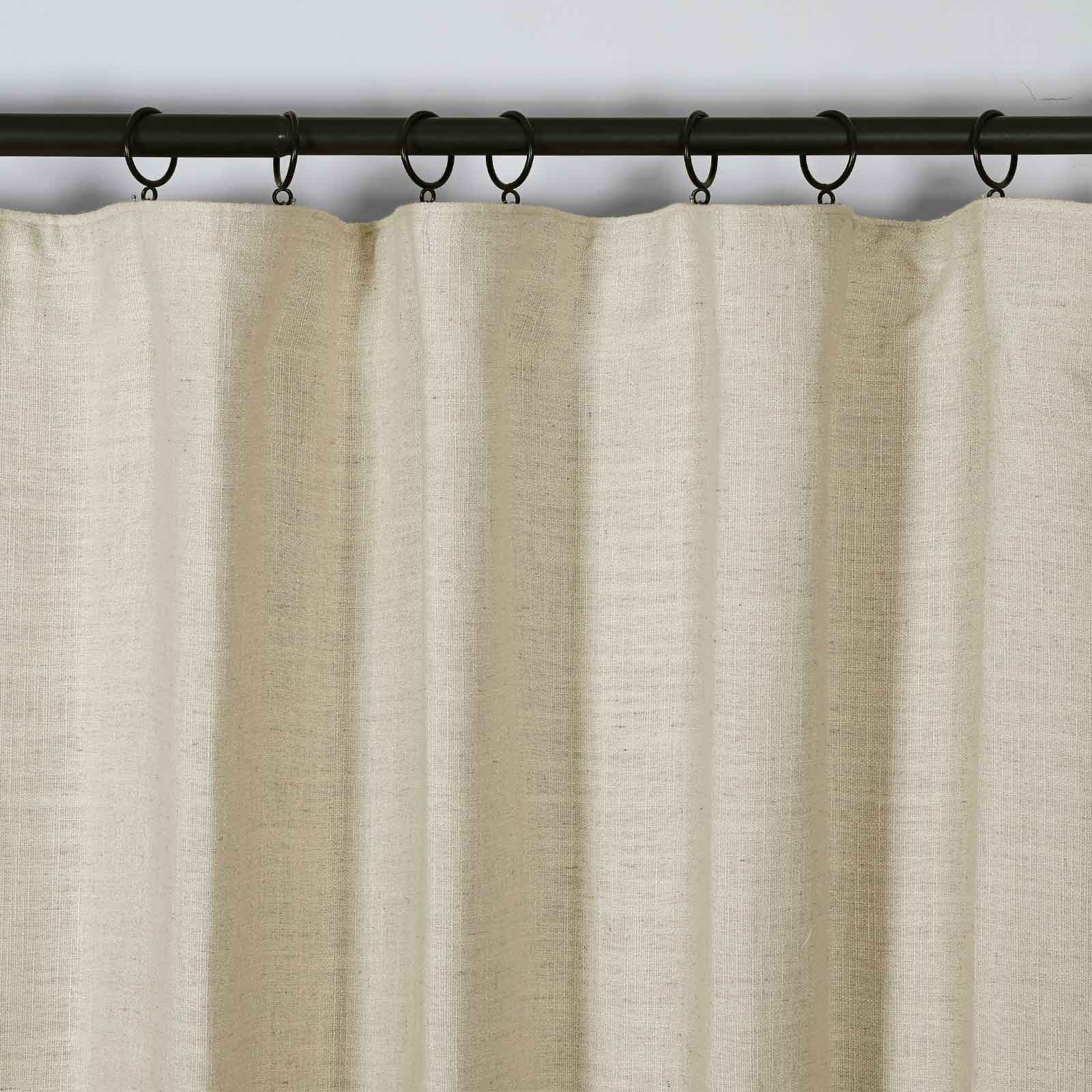 Lily Linen Curtains & Drapes Soft Top - Image 17