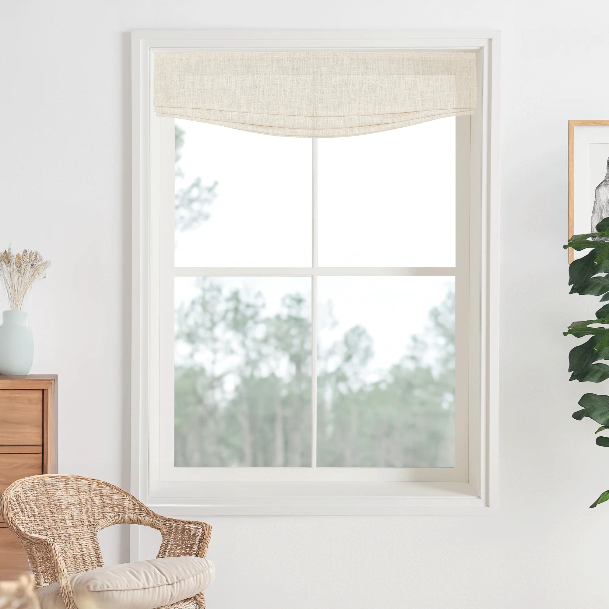 Bella Cotton Roman Shades & Blinds | Relaxed - Image 3