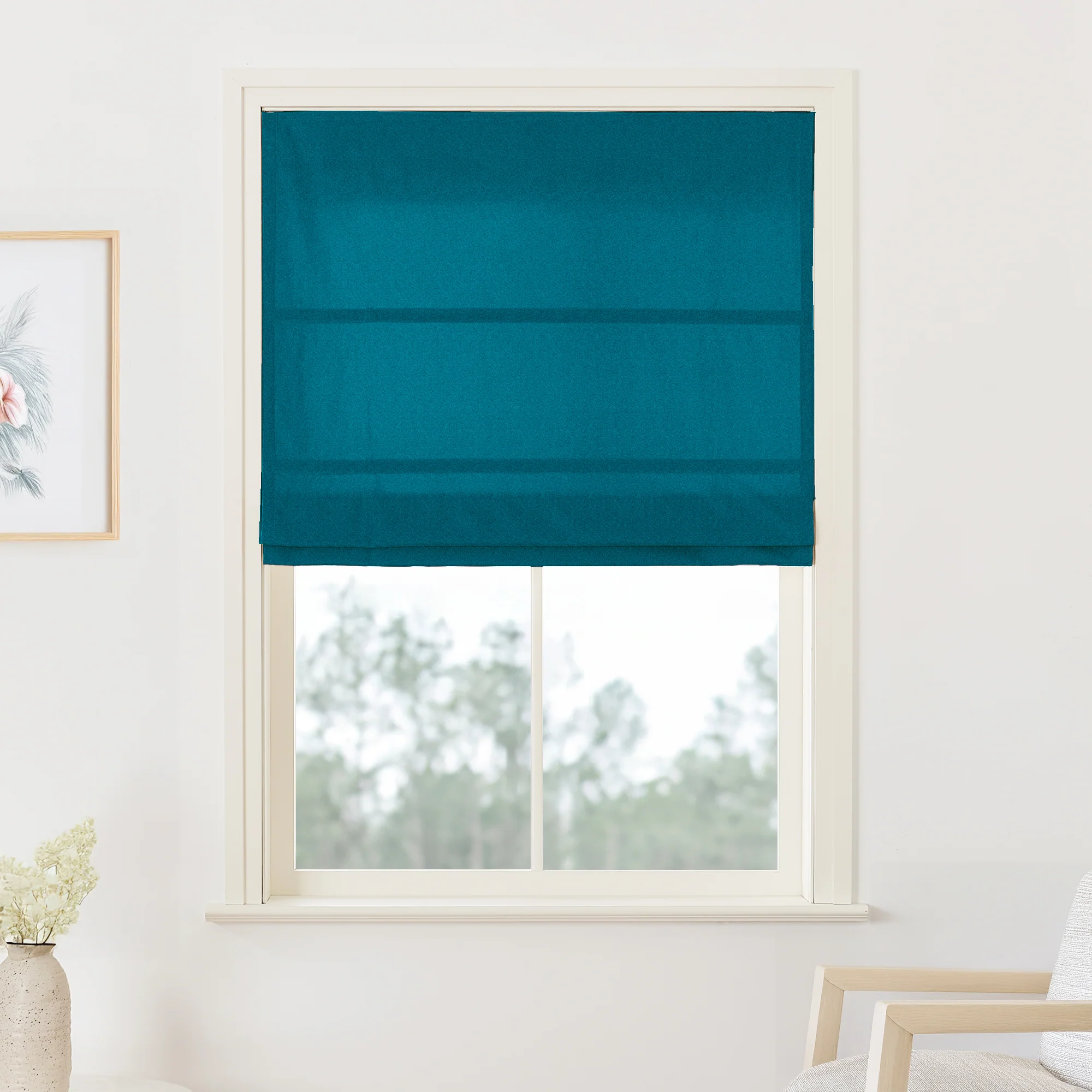 Maillard Velvet Roman Shades & Blinds - Image 39