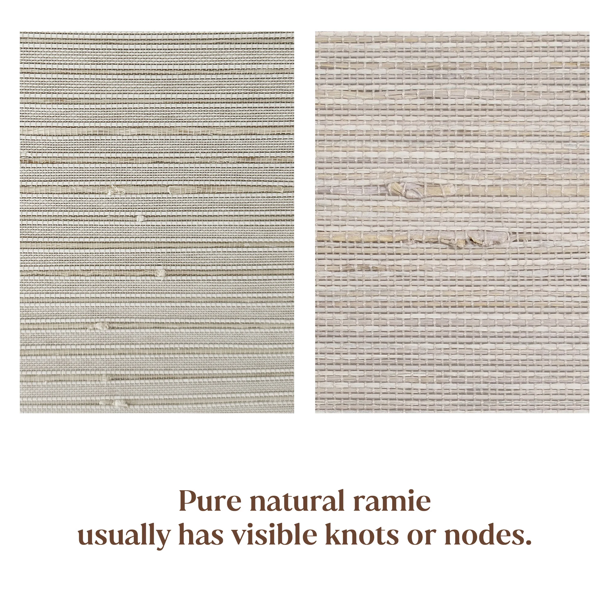 Ramie Woven Bamboo Blinds & Shades | Cinnamon - Image 4